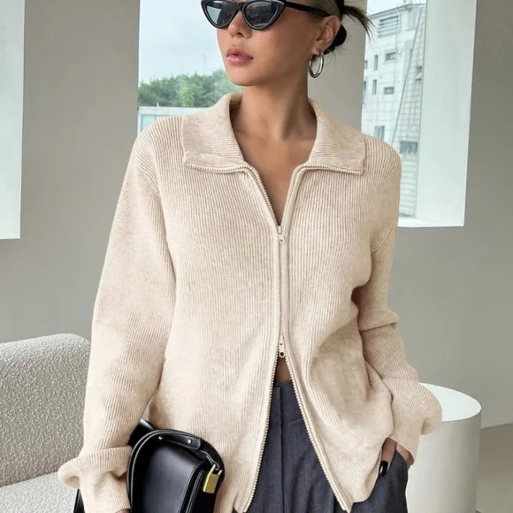 Légoe Heritage Carmela Jumper/Cardigan – Soft Knit, Effortless Chic